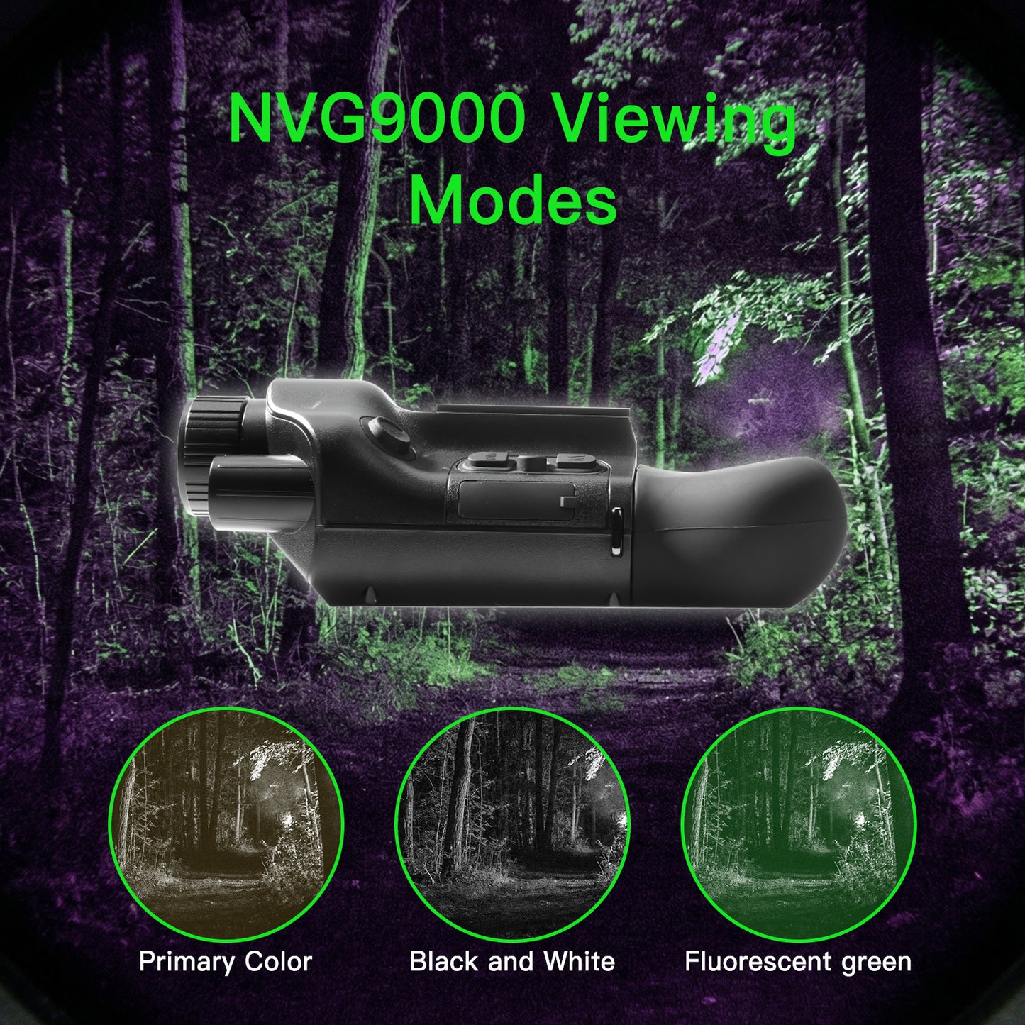 NV9000 Digital Night Vision Rangefinder Goggles