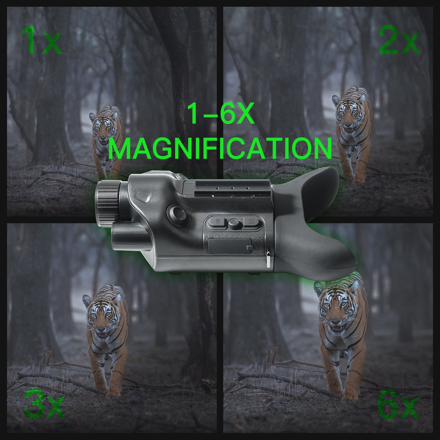 NV9000 Digital Night Vision Rangefinder Goggles