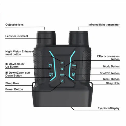 4.5” Screen Infrared Night Vision Goggles