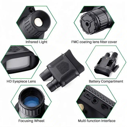 400PRO Night Vision Binoculars with 8X Digital Zoom