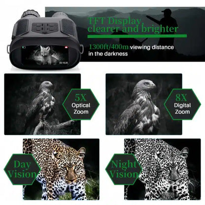 400PRO Night Vision Binoculars with 8X Digital Zoom