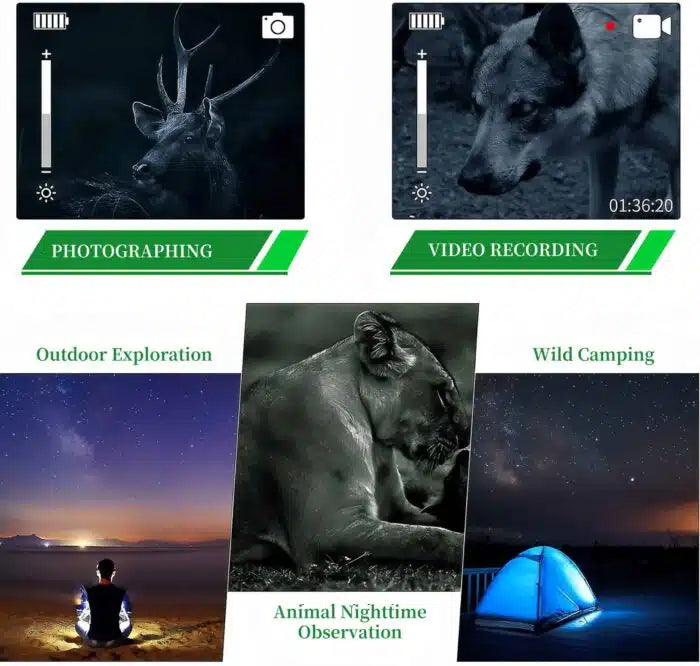 400PRO Night Vision Binoculars with 8X Digital Zoom