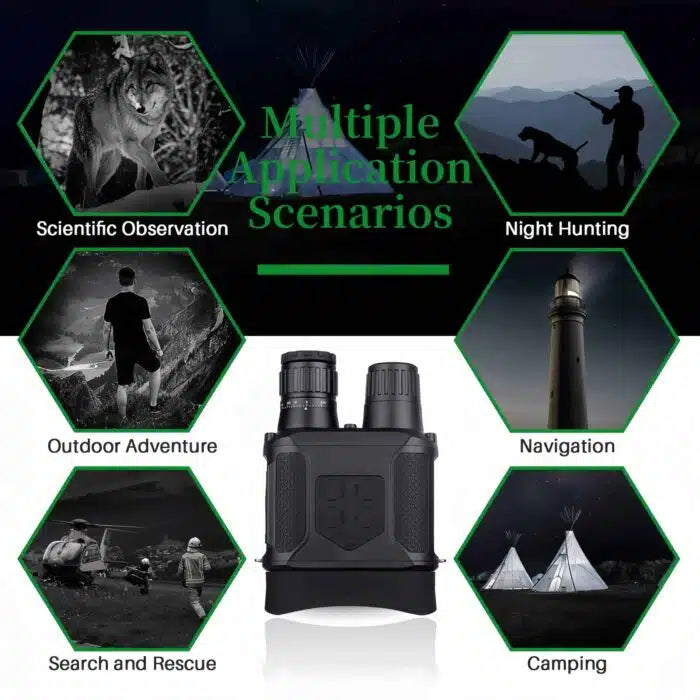 400PRO Night Vision Binoculars with 8X Digital Zoom