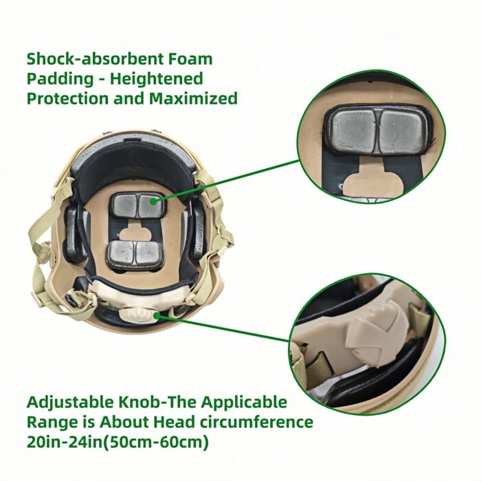 MICH Tactical Helmet Bump ABS