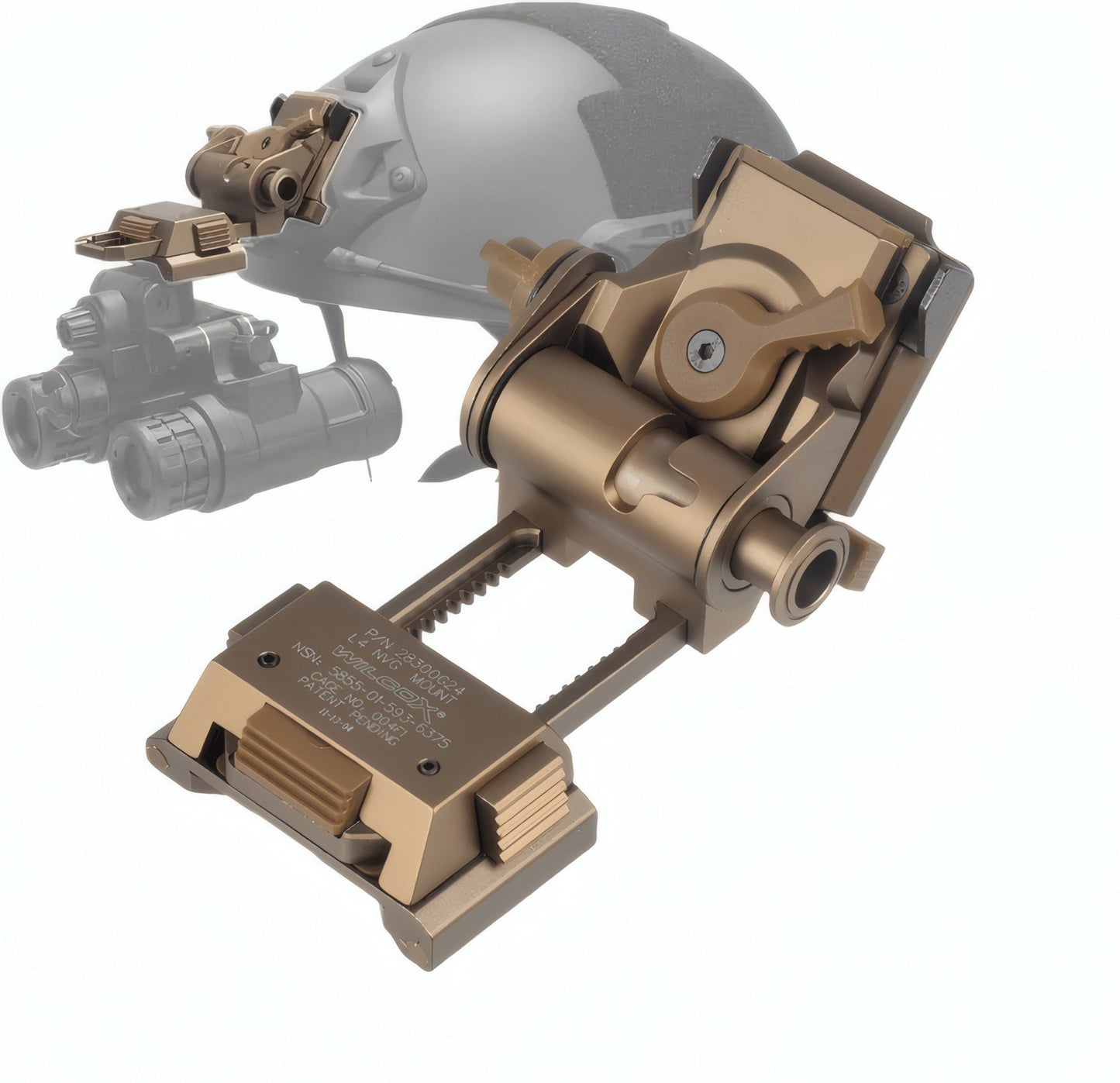 Night Vision Mount L4G24 NVG Metal Helmet Mount