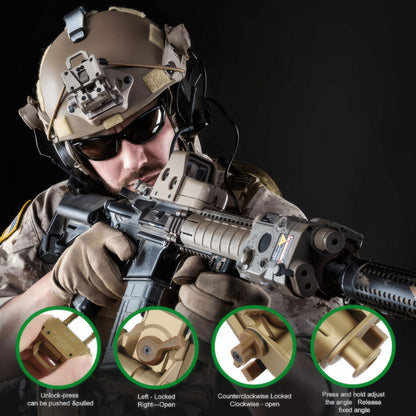 Night Vision Mount L4G24 NVG Metal Helmet Mount