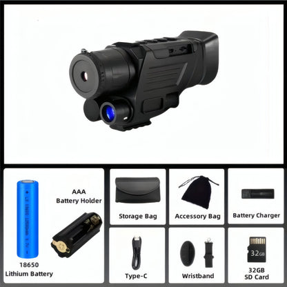NVG40 Pro Helmet-Mounted Digital Night Vision Goggles
