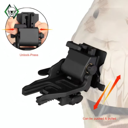 Low Profile Flip-up NVG Mount Night Vision Goggles Mount