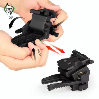 Low Profile Flip-up NVG Mount Night Vision Goggles Mount